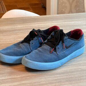 Nike‎ SB Shane Blue Seude Shoes Men Size 8